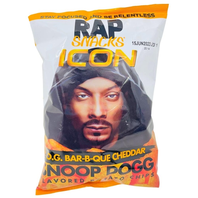 Rap Snacks Snoop Dogg O.G. Bar-B-Que Cheddar – 2.5oz