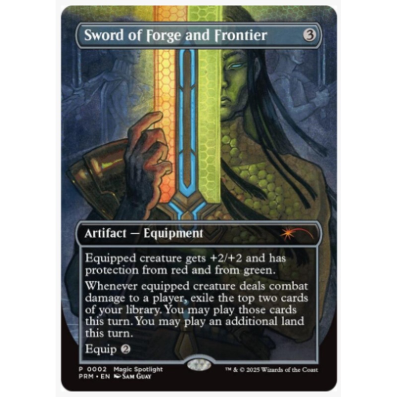 Sword of Forge and Frontier (Borderless) – Unique and Miscellaneous Promos – #0002