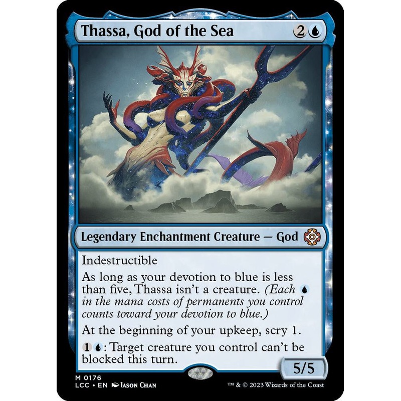 Thassa, God of the Sea – Commander: The Lost Caverns of Ixalan – #176