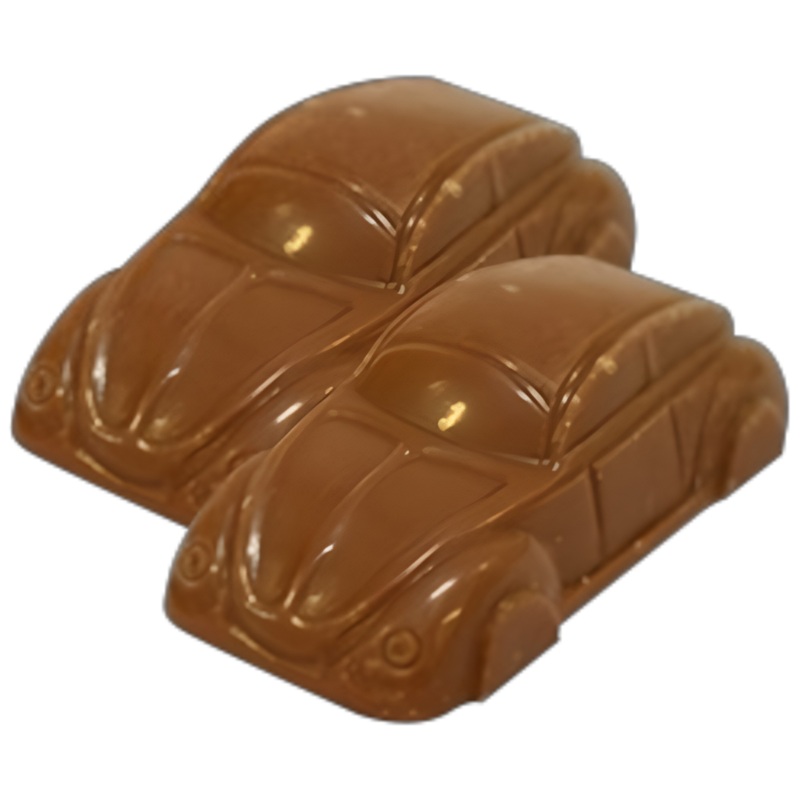 Chocolate VW Beetle Cars (No Added Sugar) 125g (0.28lb)