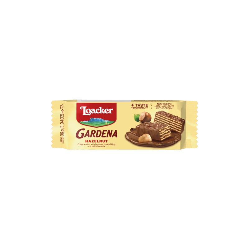 LOACKER GARDENA HAZELNUT 38G