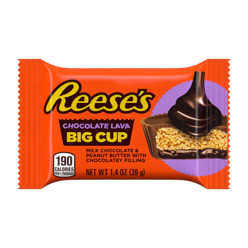 Reeses BIG Cup Lava Cake 1.4oz bar or 16ct box 1.4oz bar