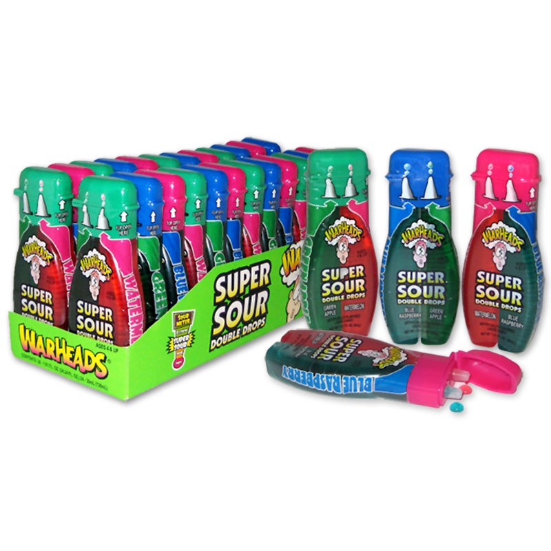Warheads Double Drops Liquid X 24 Units