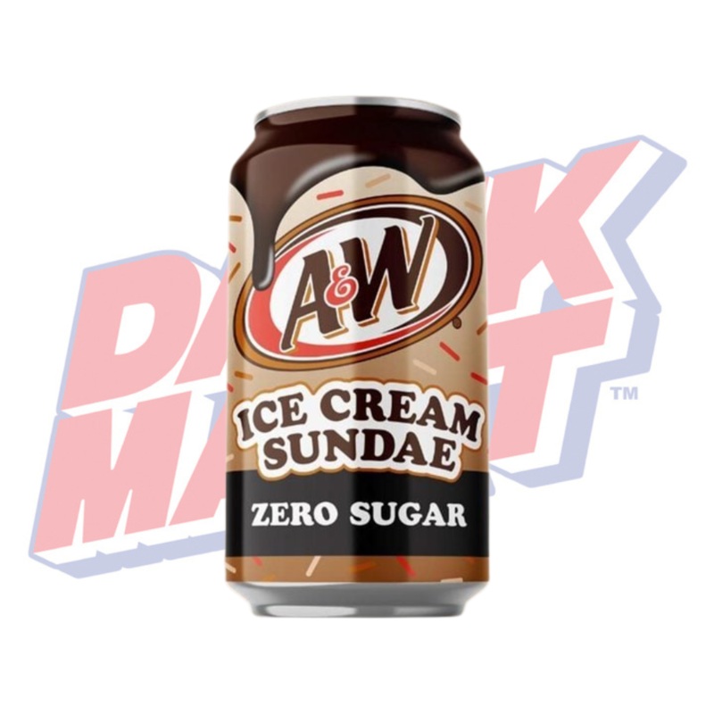 A&W Ice Cream Sundae Zero Sugar – 355ml