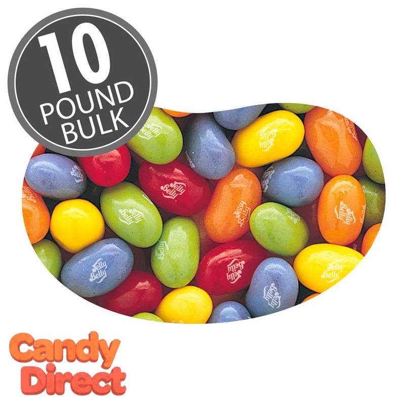 Assorted Fruit Sours Jelly Belly – 10lb