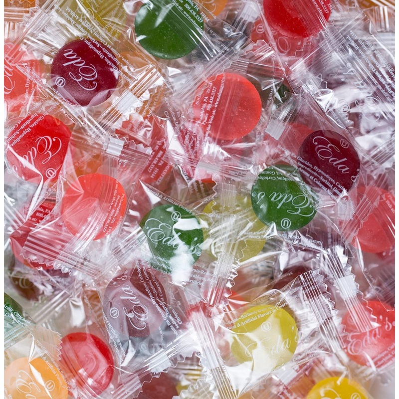 EDA’S SUGAR FREE ASSORTED HARD CANDY 1 LB BAG