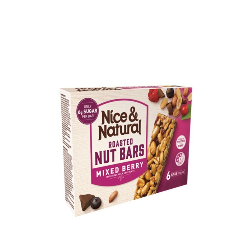 N&N ROASTED NUT BAR MIX BERRY 192G
