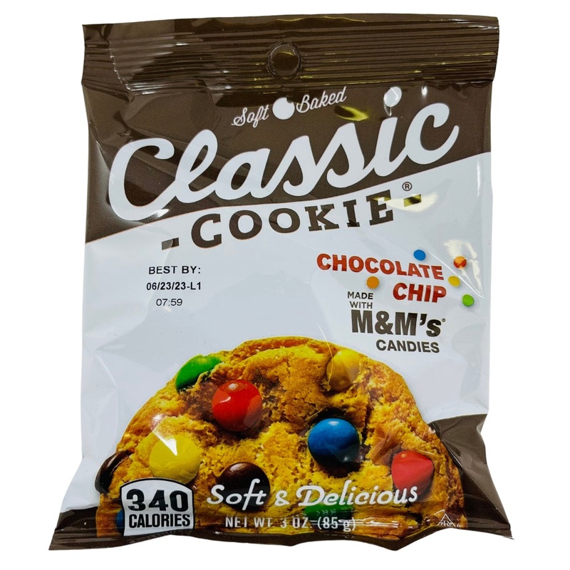 Classic Cookie – Chocolate Chip with M&M’s Candy – 85g