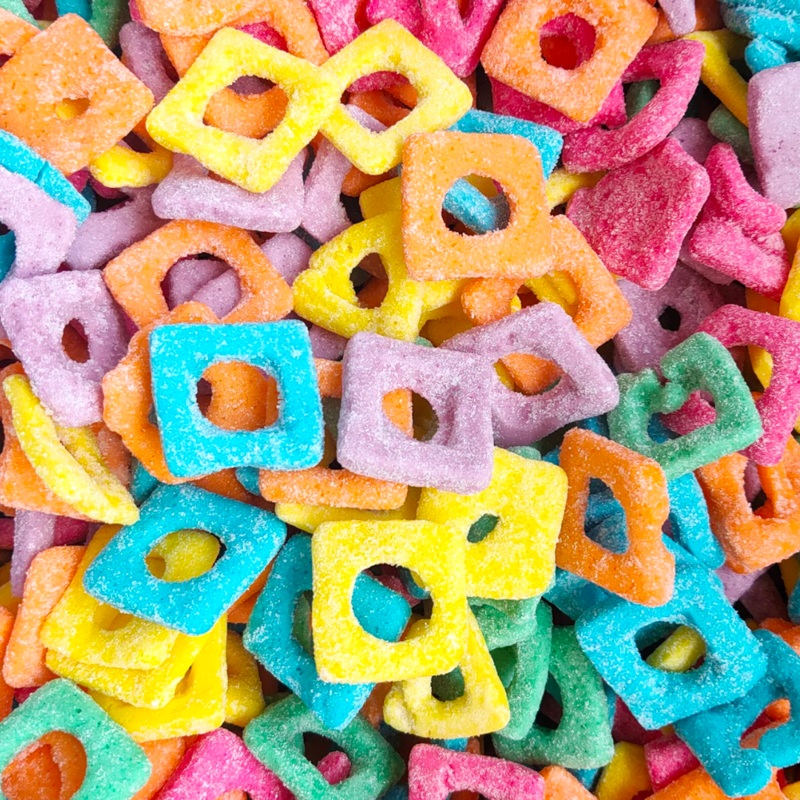 Sour Squares 125g (0.28lb)