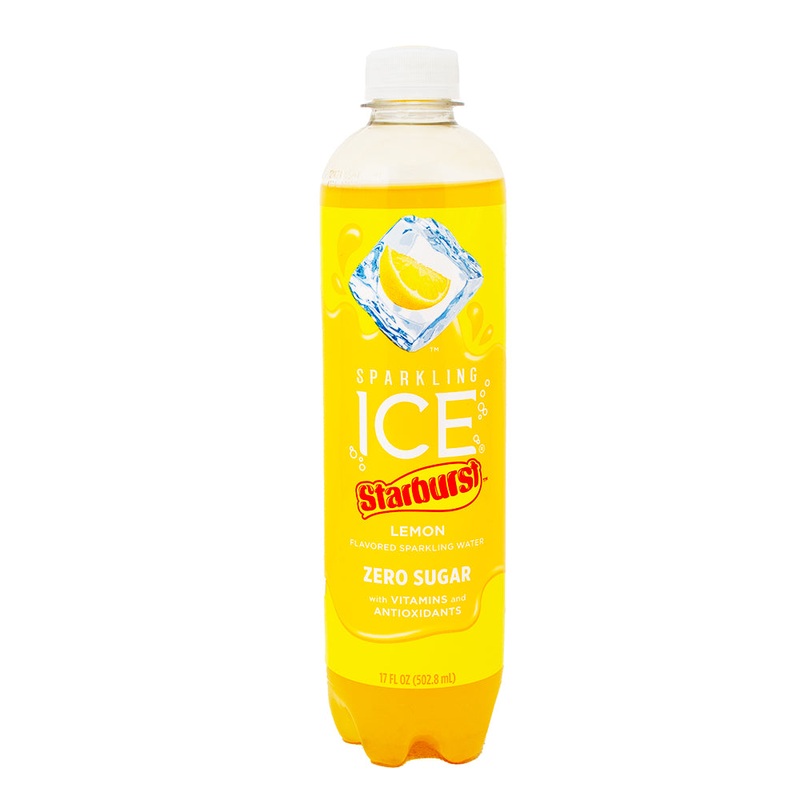 Sparkling Ice Starburst Lemon Zero Sugar – 502.8mL