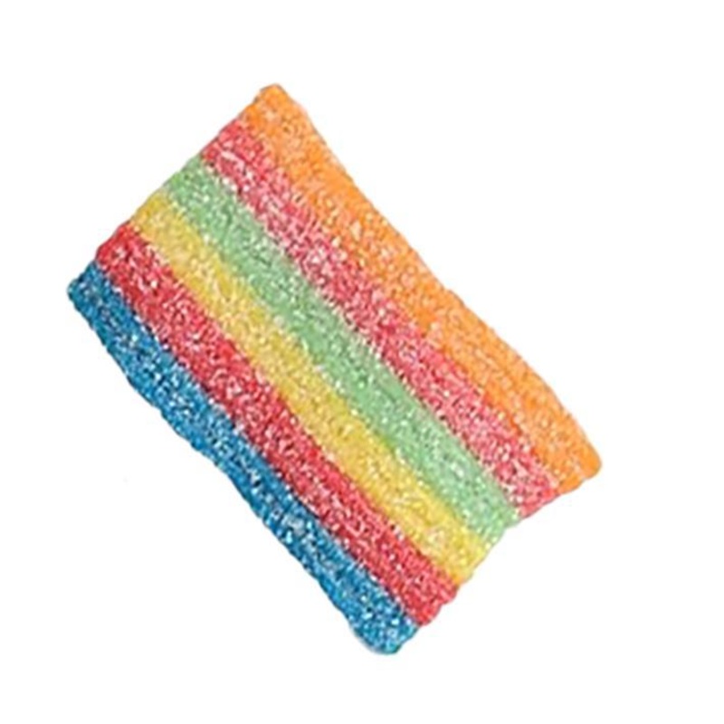 Yummy Gummy Sour Rainbow Belt Bites