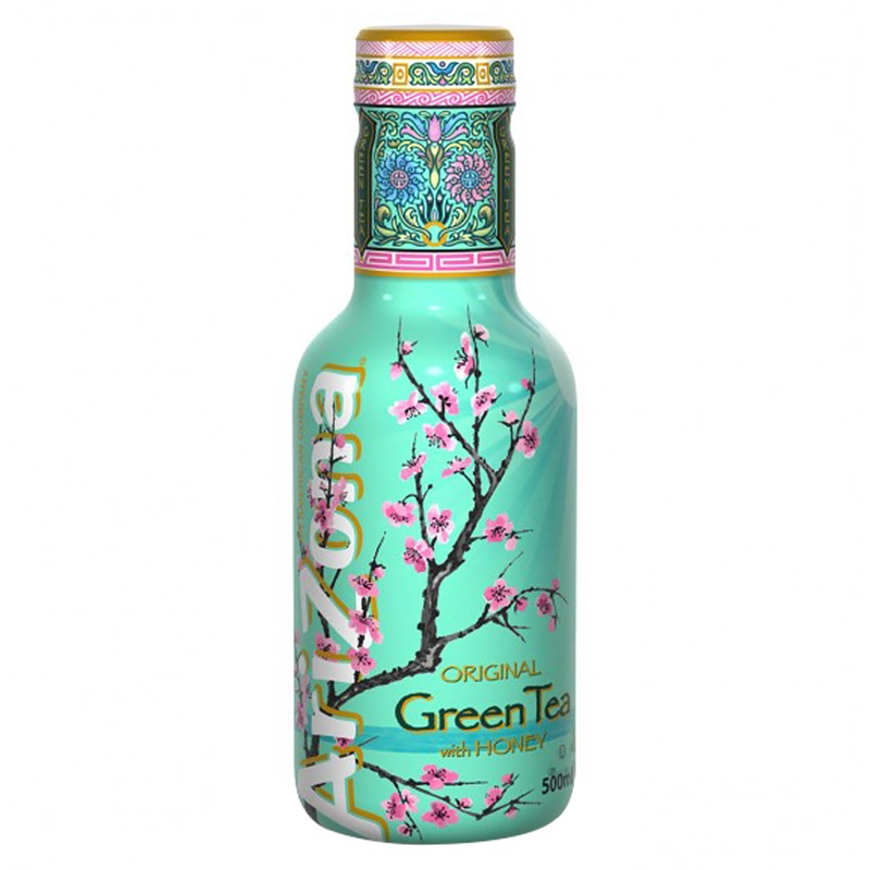 AriZona Original Green Tea with Honey – 16.9fl.oz (500ml)