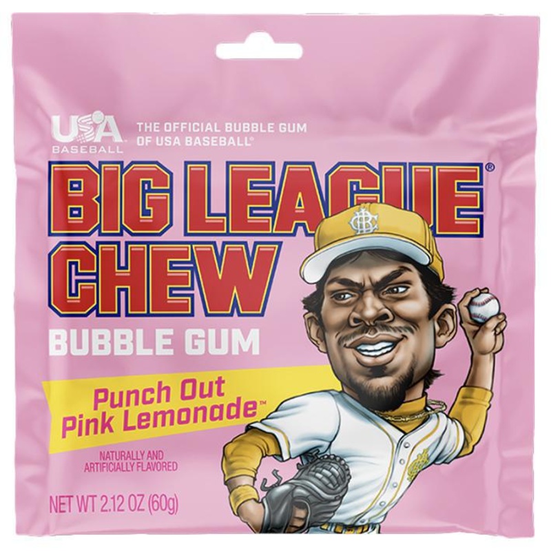 Big League Chew  Punch Out Pink Lemonade