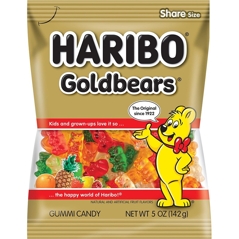 Haribo Gold Bears 5oz X 12 Units