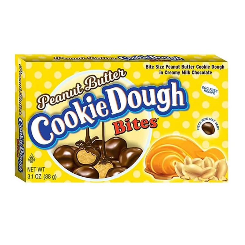 Peanut Butter Cookie Dough Bites Theater Size Packs: 12-Piece Box