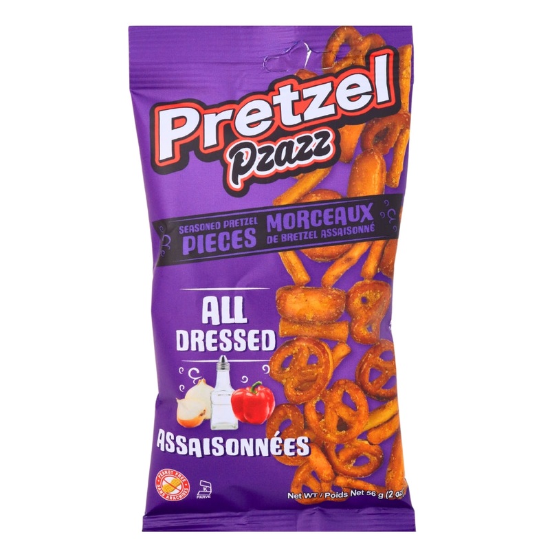 Pretzel Pzazz All Dressed – 56g