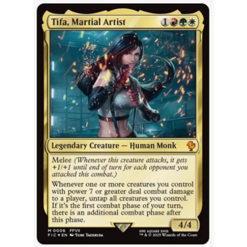 Tifa, Martial Artist – Commander: Final Fantasy – #0006