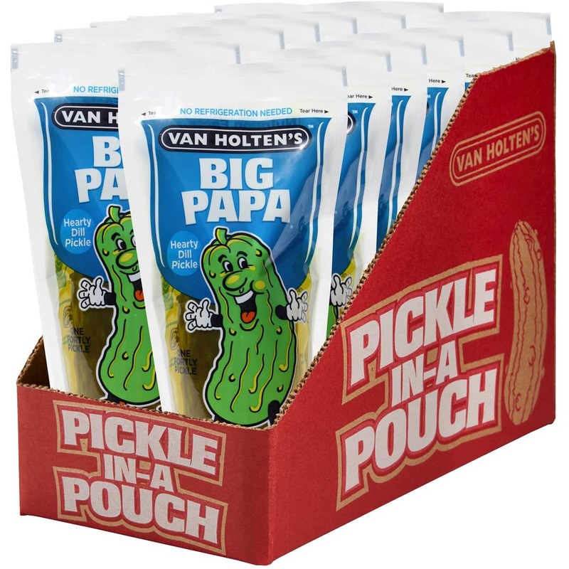 Van Holten’s King Size Pickle Big Papa Dill X 12 Units