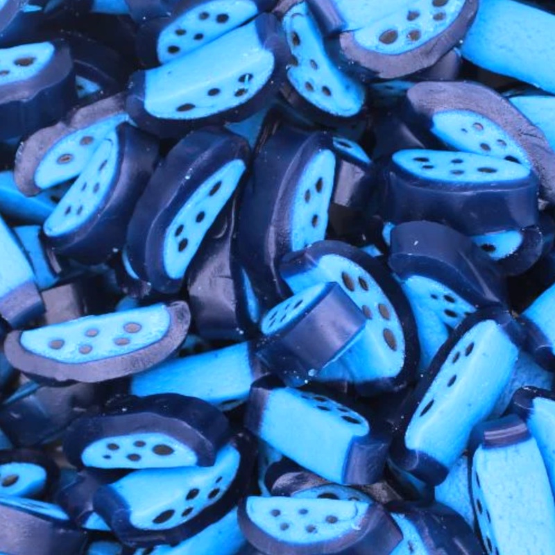 Blue Raspberry Peelable Slices 125g (0.28lb)