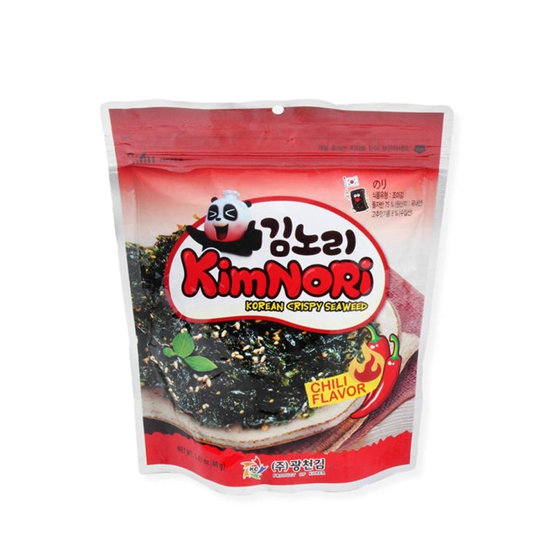 KIMNORI CHILI FLAVOR (SEASONED S/FLAKES) 40G UNIT