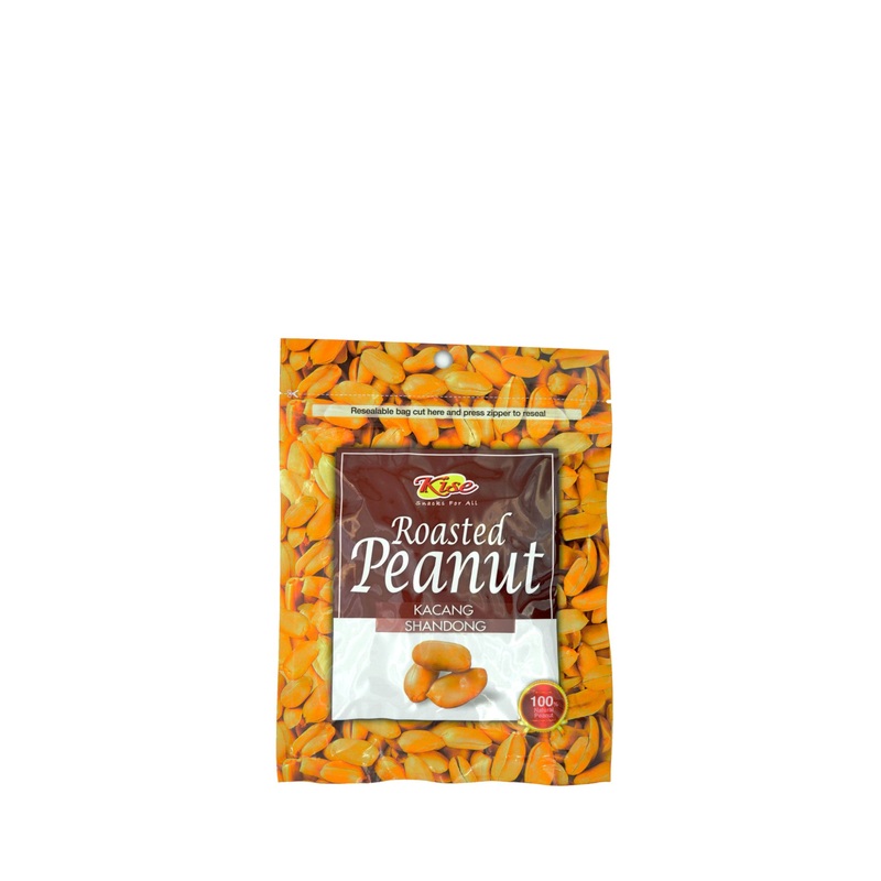 KISNUT ROASTED PEANUT 135G UNIT