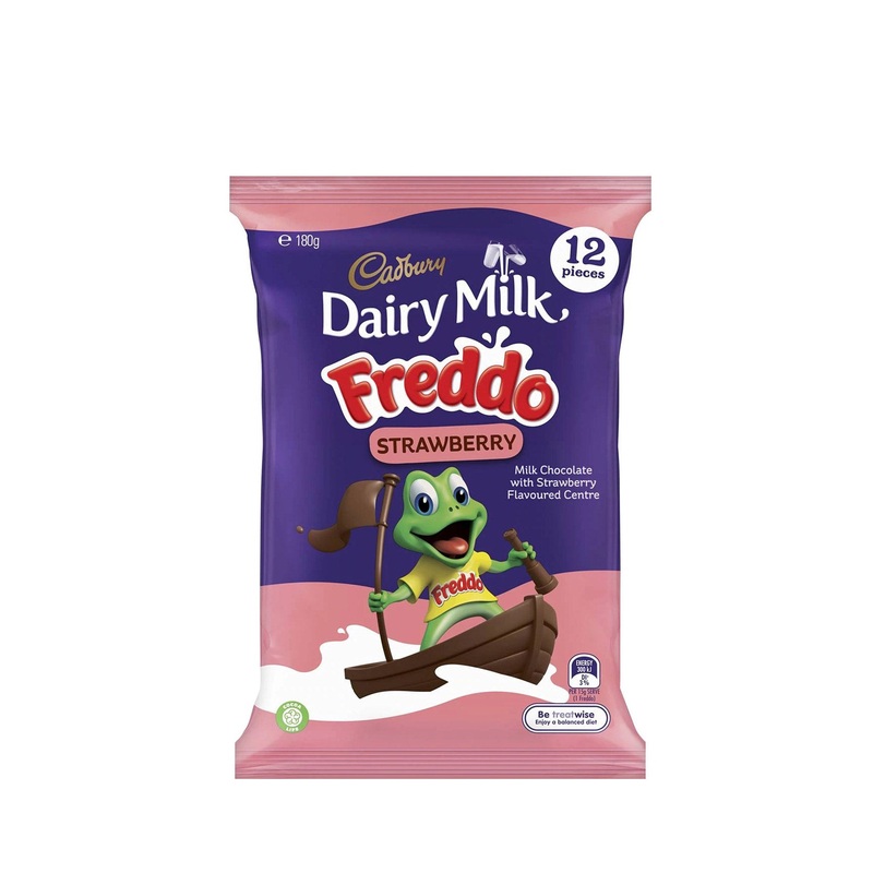 CADBURY FREDDO STRAWBERRY SHAREPACK 180G UNIT