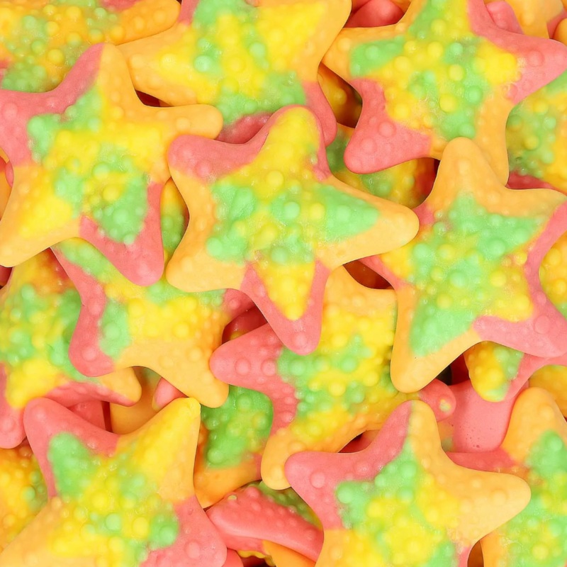 Gummy Tropical Starfish 125g (0.28lb)