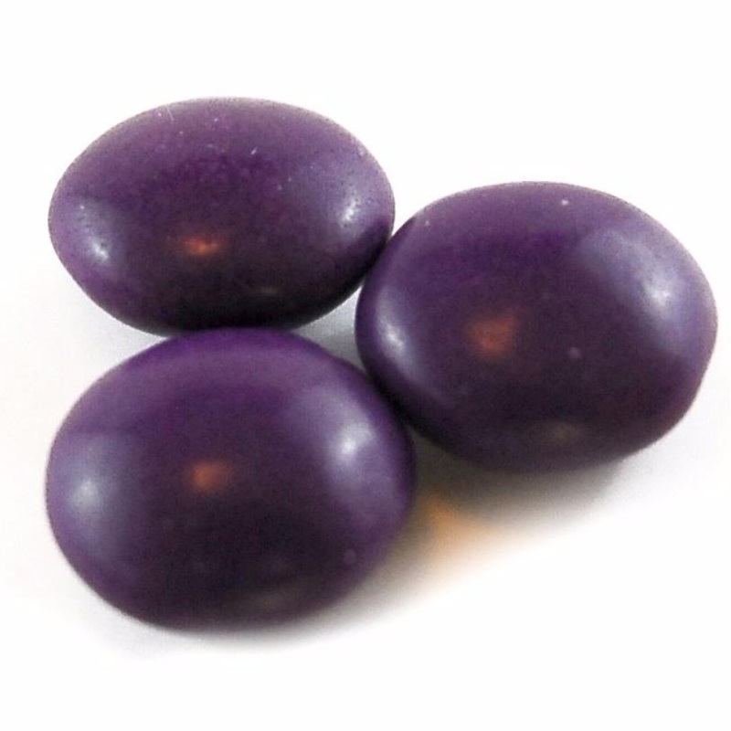 MILK CHOCOLATE GEMS/DROPS PURPLE