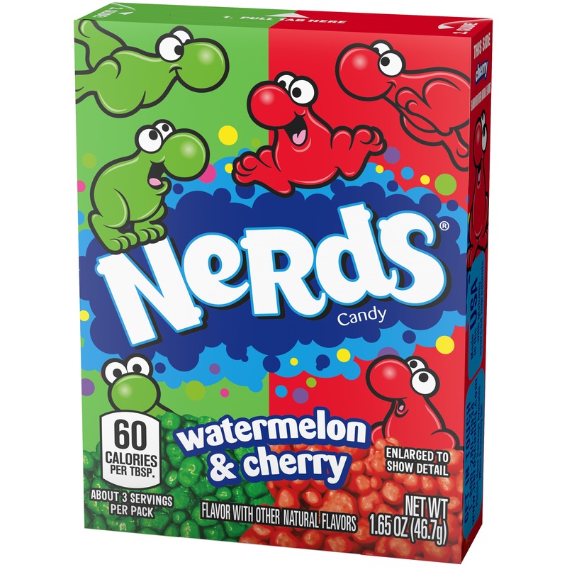 NERDS WATERMELON/CHERRY EACH