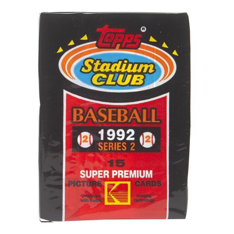 1992 Topps Stadium Club Baseball  Series 2