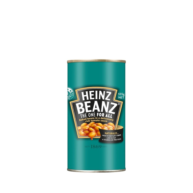 HEINZ BAKED BEANS 555G UNIT