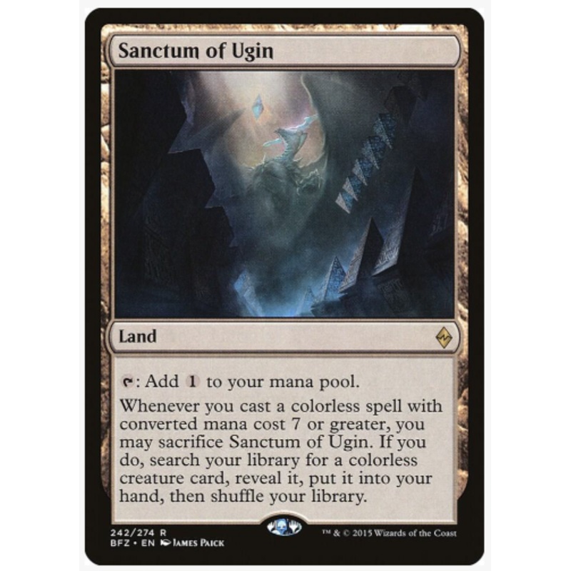 Sanctum of Ugin – Battle for Zendikar – #242/274