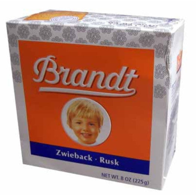 Zwieback, Rusks (Brandt) 8 oz (225g)
