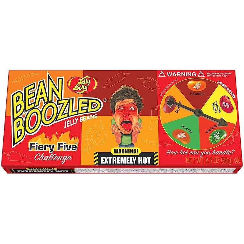 Jelly Belly Beanboozled Fiery Five Jelly Beans Gift Box 100g X 10 Units