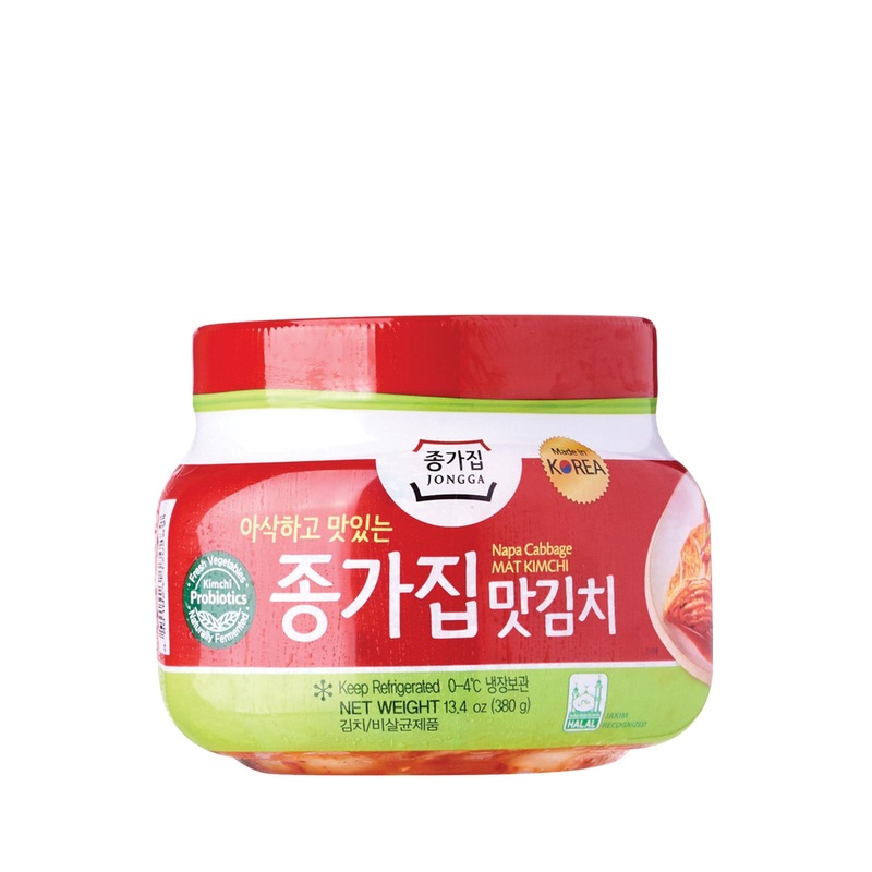 JONGGA MAT KIMCHI 380G UNIT