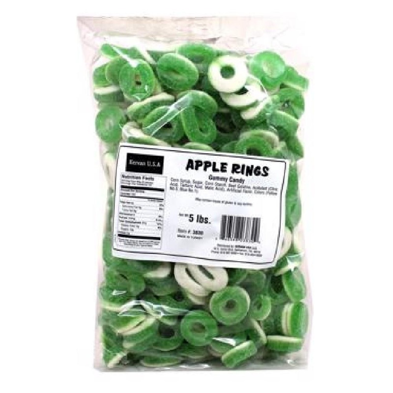 Kervan Bulk – Apple Ring Gummies 5 Lb