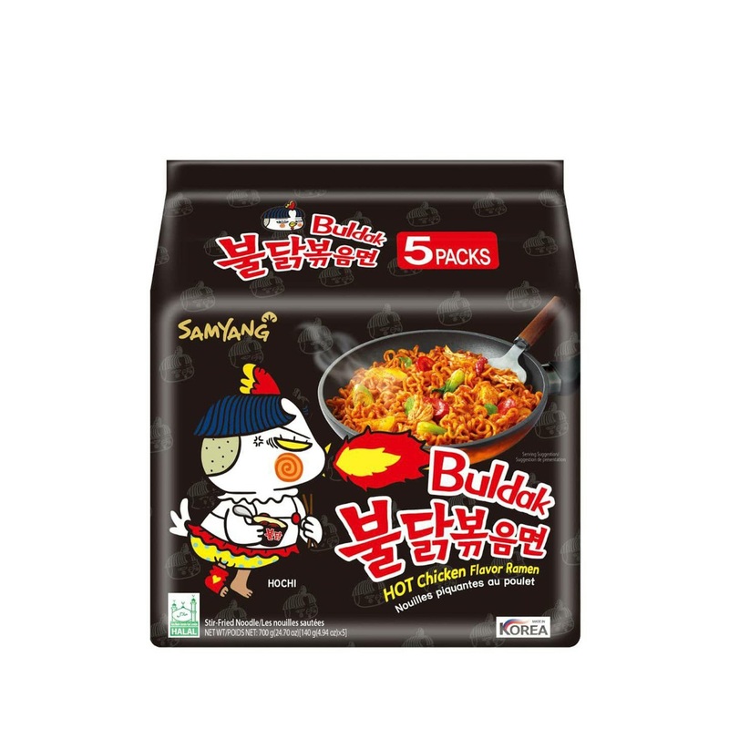 SAMYANG HOT CHICKEN RAMEN 5*140G UNIT