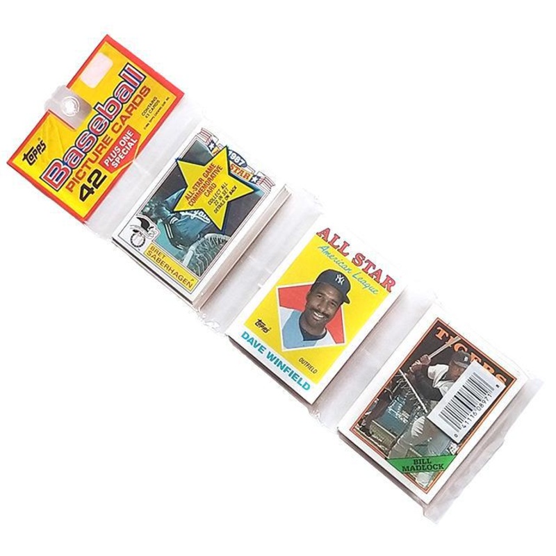 1988 Topps Baseball Picture Cards  42 Card Pack