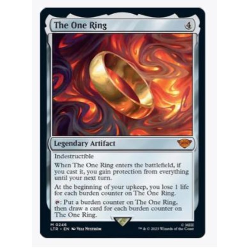 The One Ring (Foil)  – Universes Beyond: The Lord of the Rings: Tales of Middle-earth – #0246