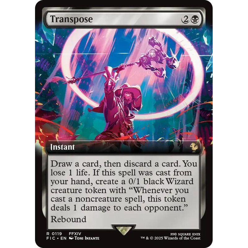 Transpose (Foil) (Extended Art) – Commander: FINAL FANTASY – 0119