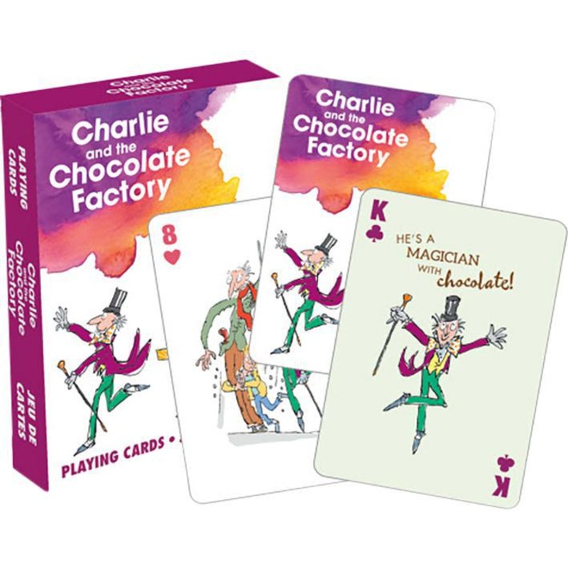 Playing Cards  Roald Dahls Charlie and the Chocolate Factory