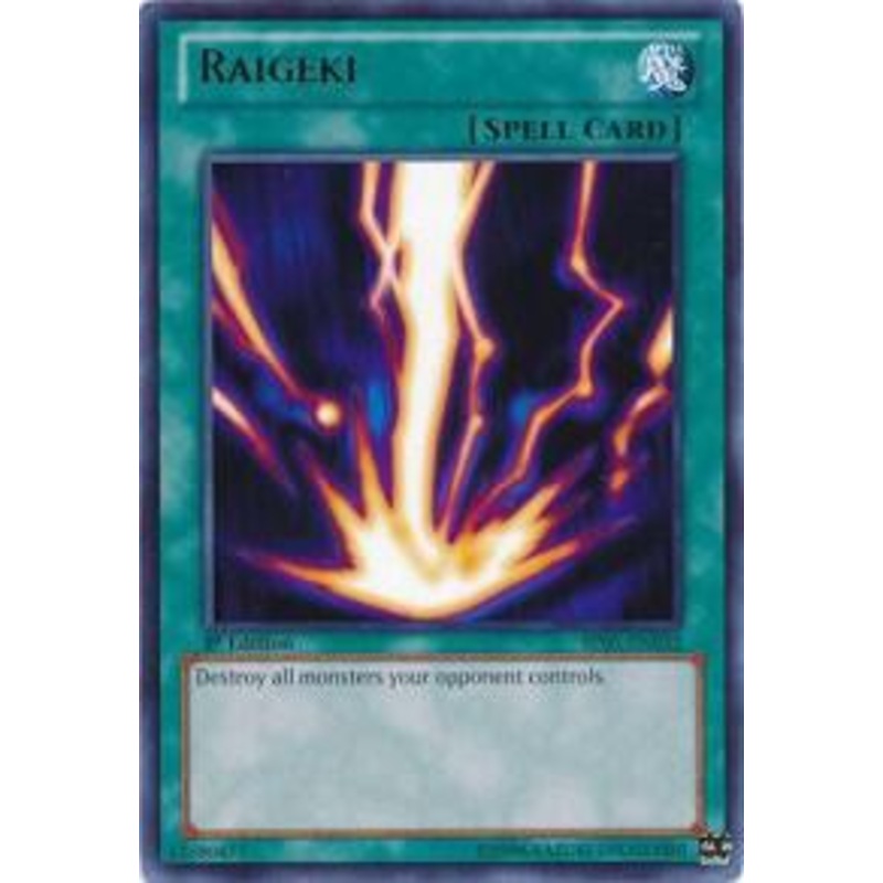 Raigeki – (1st Edition) (Rare) Battle Pack: Epic Dawn