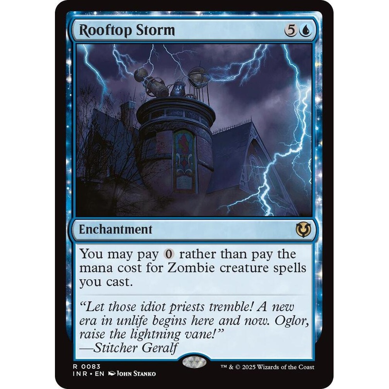 Rooftop Storm – Innistrad Remastered – #0083