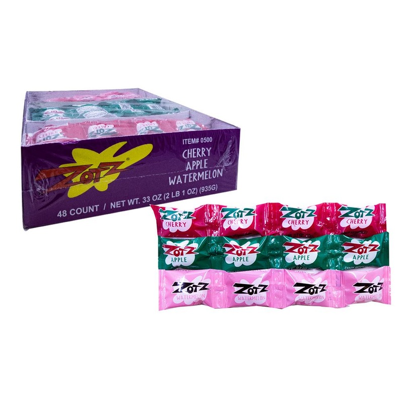Zotz Strings Cherry, Watermelon, Apple .7oz String or 48 Count Box .7oz String Cherry