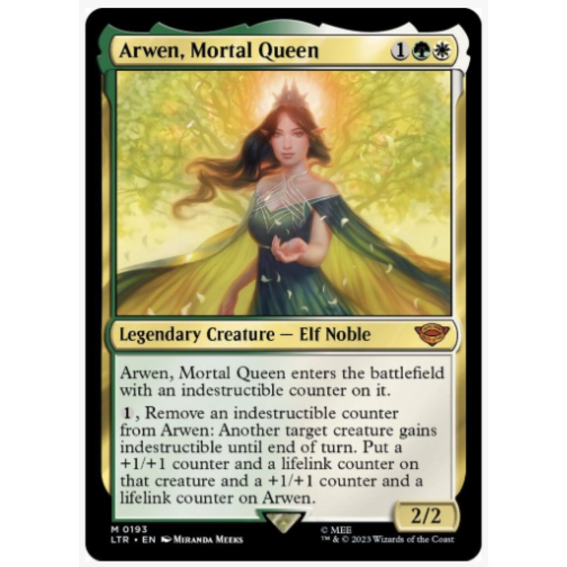 Arwen, Mortal Queen – Universes Beyond: The Lord of the Rings: Tales of Middle-earth – #0193