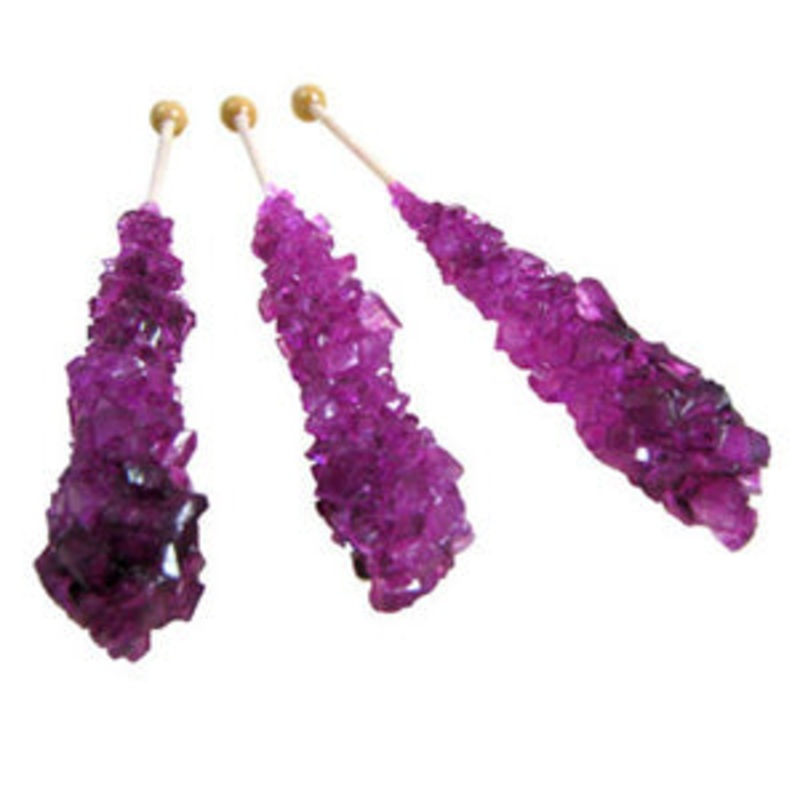 Berry Blue Rock Candy Sticks – Unwrapped 120ct