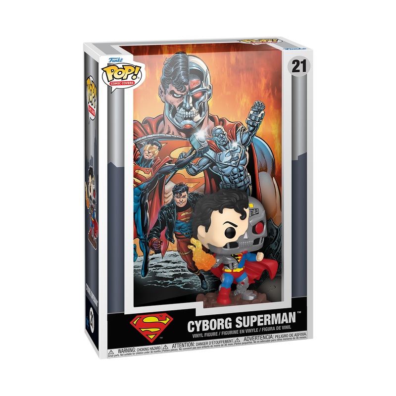 Funko Pop! Comic Cover: DC – Cyborg Superman #21