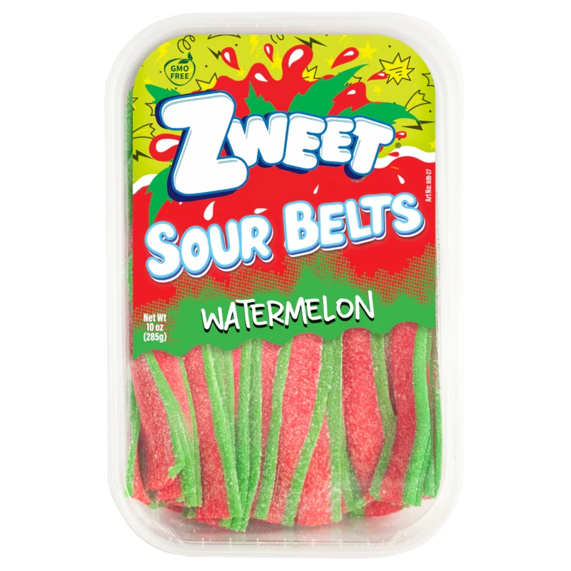 Zweet Sour Belts Melon 10oz (SNG6)