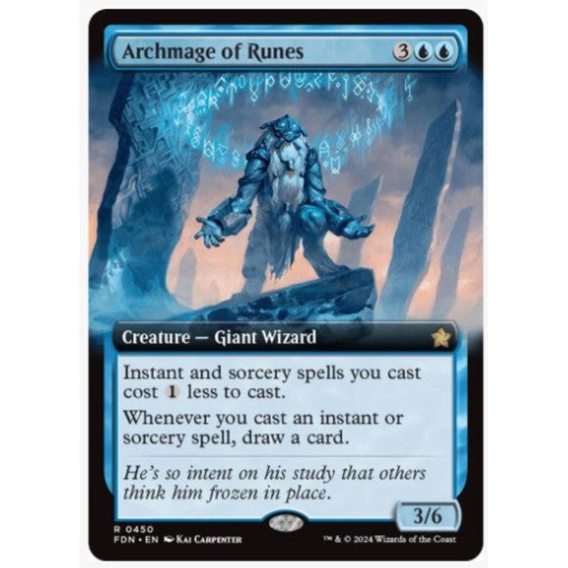 Archmage of Runes (Extended Art) – Foundations – #0450