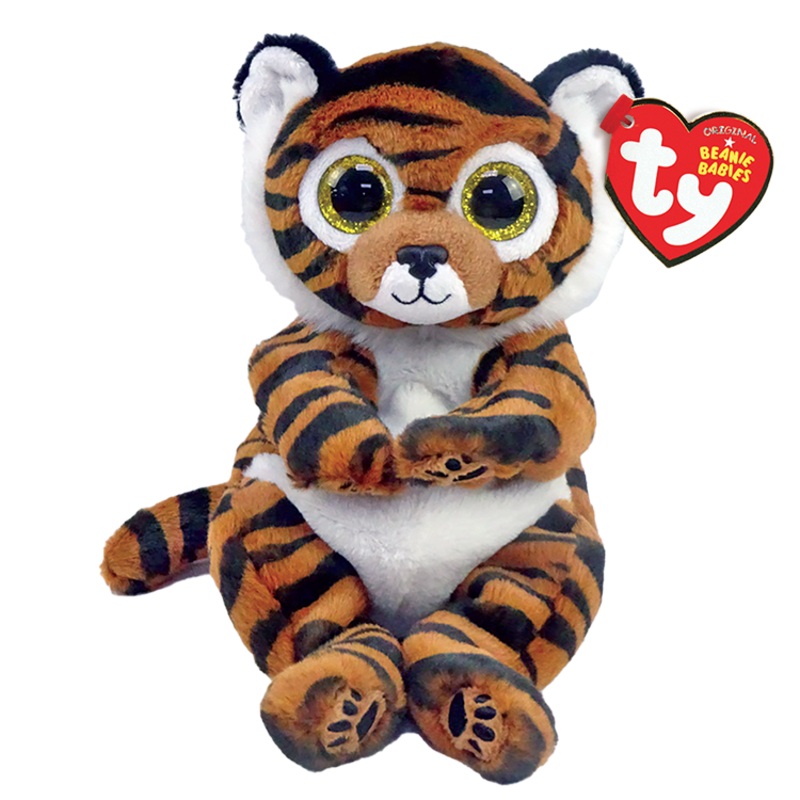Beanie Bellies: Clawdia, Striped Tiger Small (SNG6)
